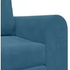 Sofa lova Mėlyna 148 x 71 x 83 cm Aksomas