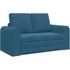 Sofa lova Mėlyna 148 x 71 x 83 cm Aksomas