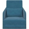 Sofa lova Mėlyna 65 x 80 x 83 cm Aksomas