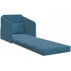Sofa lova Mėlyna 65 x 80 x 83 cm Aksomas