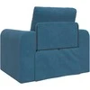 Sofa lova Mėlyna 98 x 71 x 83 cm Aksomas