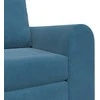 Sofa lova Mėlyna 98 x 71 x 83 cm Aksomas