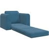 Sofa lova Mėlyna 98 x 71 x 83 cm Aksomas