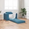 Sofa lova Mėlyna 98 x 71 x 83 cm Aksomas