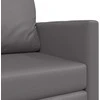 Sofa lova Pilka 124 x 71 x 78 cm Dirbtinė Oda