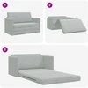 Sofa lova Šviesiai pilka 124 x 71 x 78 cm Aksomas