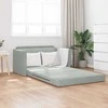Sofa lova Šviesiai pilka 124 x 71 x 78 cm Aksomas