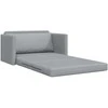 Sofa lova 110cm Šviesiai pilka audinys