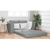 Sofa lova 60cm Šviesiai pilka audinys