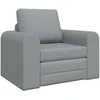 Sofa lova Šviesiai pilka 98 x 71 x 83 cm audinys