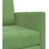 Sofa lova Šviesiai žalia 74 x 77 x 81 cm Aksomas
