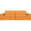 Sofa lova Tamsiai geltona 245 x 78 x 77 cm audinys