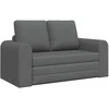 Sofa lova 60cm Tamsiai pilka audinys