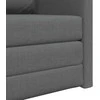 Sofa lova 60cm Tamsiai pilka audinys