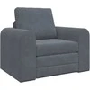 Sofa lova Tamsiai pilka 98 x 71 x 83 cm Aksomas