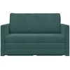 Sofa lova Tamsiai žalia 124 x 71 x 78 cm Aksomas