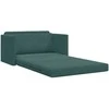Sofa lova Tamsiai žalia 124 x 71 x 78 cm Aksomas