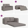 Sofa lova 60cm Taupe audinys