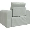 Sofa lova Šviesiai pilka 98 x 71 x 83 cm Aksomas