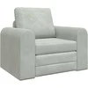 Sofa lova Šviesiai pilka 98 x 71 x 83 cm Aksomas