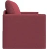 Sofa lova 110cm Vyno raudona audinys