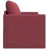 Sofa lova 110cm Vyno raudona audinys