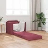 Sofa lova Vyno raudona 74 x 77 x 81 cm audinys