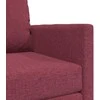 Sofa lova Vyno raudona 74 x 77 x 81 cm audinys