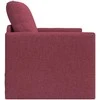 Sofa lova Vyno raudona 74 x 77 x 81 cm audinys