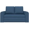 Sofa lova 60cm Mėlyna audinys