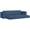 Sofa lova Jūrinė mėlyna 245 x 78 x 77 cm audinys