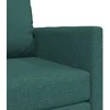 Sofa lova Tamsiai žalia 74 x 77 x 81 cm audinys