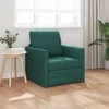 Sofa lova Tamsiai žalia 74 x 77 x 81 cm audinys