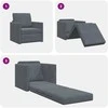 Sofa lova Tamsiai pilka 74 x 77 x 81 cm Aksomas