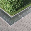 Grotelės Sidabro 100 x 50 x 2 cm Karštojo cinkavimo plienas