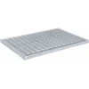 Grotelės Sidabro 50 x 35 x 2 cm Karštojo cinkavimo plienas