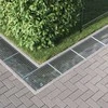 Grotelės Sidabro 60 x 40 x 2 cm Karštojo cinkavimo plienas