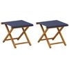 Gulintojas 2 pcs Kietas eukalipto medis Mėlyna