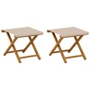 Gulintojas 2 pcs Kietas eukalipto medis Smėlio
