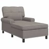 Gultas su pagalve Tortora 91 x 157 x 91 cm audinys