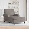 Gultas su pagalve Tortora 91 x 157 x 91 cm audinys