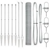 Hexagonal Fence with Post 10 x 1,4 m Galvanizuotas plienas