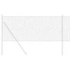 Heksagoninė tvora Pilka 0,8 x 10 m PVC