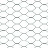 Heksagoninė tvora Žalia 0,8 x 10 m PVC