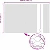 Heksagoninė tvora 1,5 x 50 m PVC Žalia