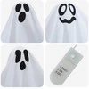 Helovino Kabančios Ghost 3 pcs Balta 52 x 62 cm Poliesteris