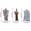 Helovino Kabančios Ghost 3 pcs Įvairiaspalvis 61 x 97 cm