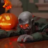 Helovino ropojantis zombis SPOOKA Žalia 110 x 50 x 21 cm