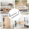 Hex raktas 2 pcs Sidabro 32 x 86 mm Plienas