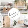 Hex raktas 2 pcs Sidabro 22 x 66 mm Plienas
